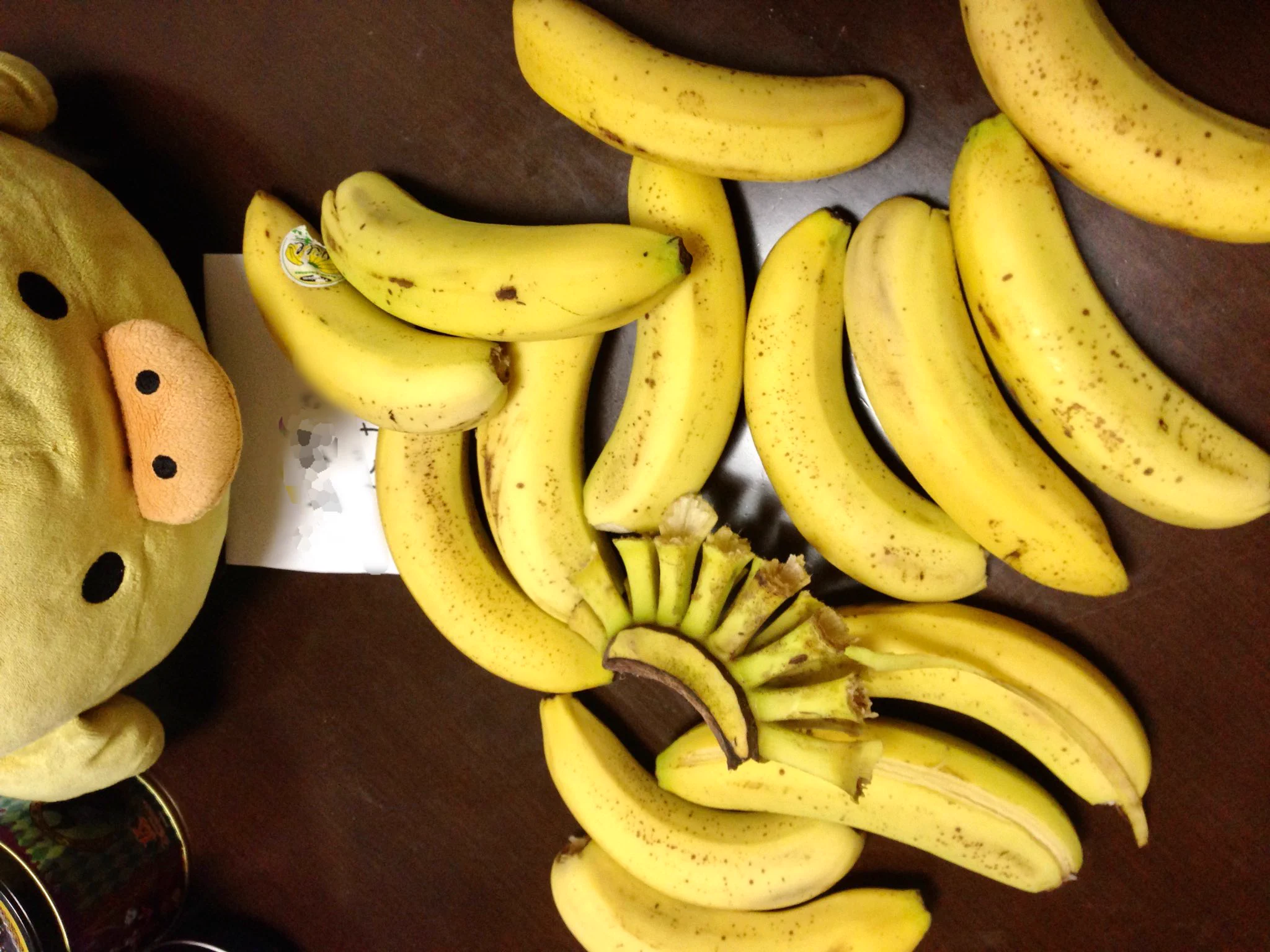 @atama_mawasu 私も経験あります(*´ω｀*)4年前ですが持ち上げたら全部取れました(*´ω｀*)本当一瞬ですね(◠∞◠ )懐かしい思い出🍌 