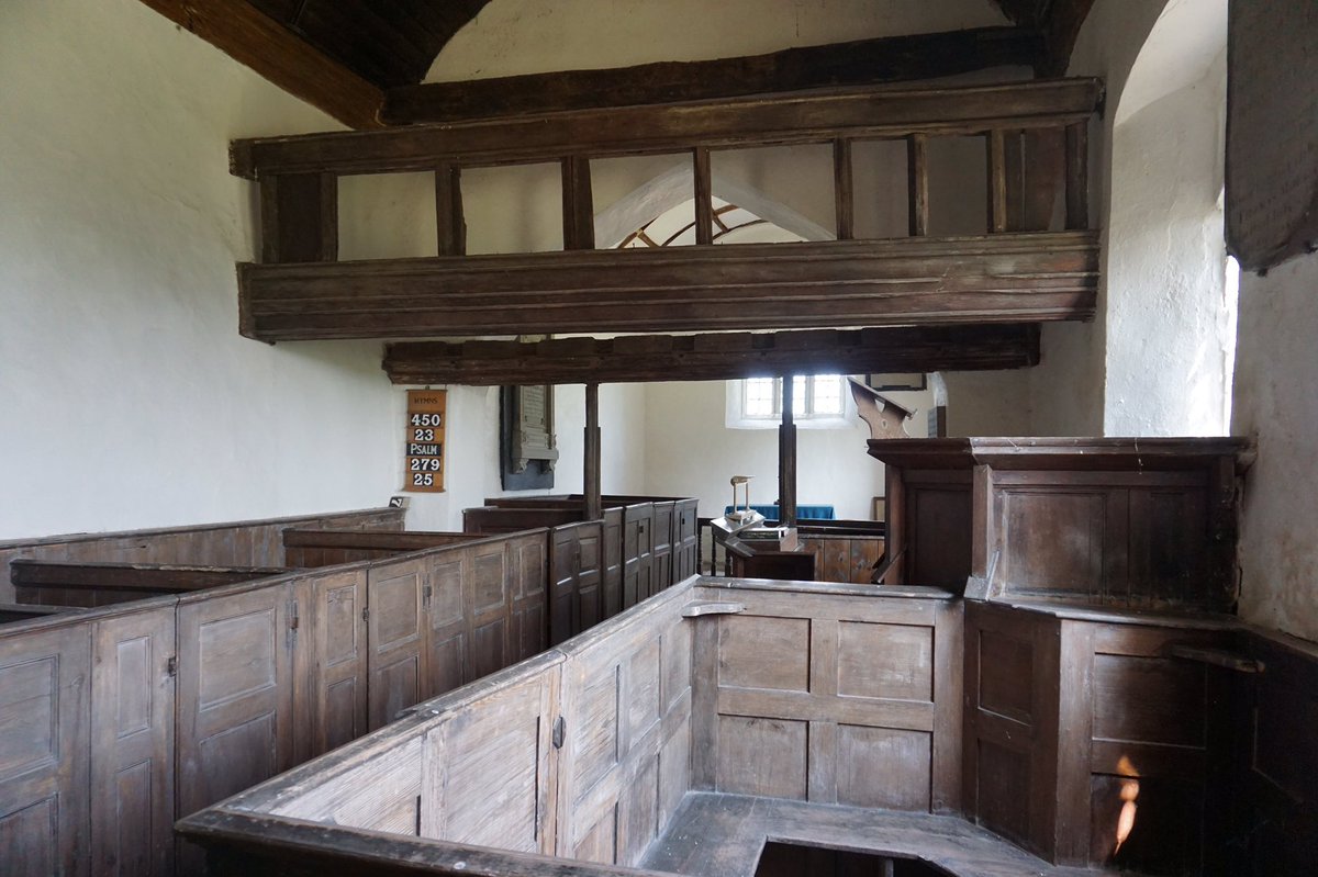 Most the surviving building dates from the 15th century: the windows, the rood beam and loft all date to this century.3/6