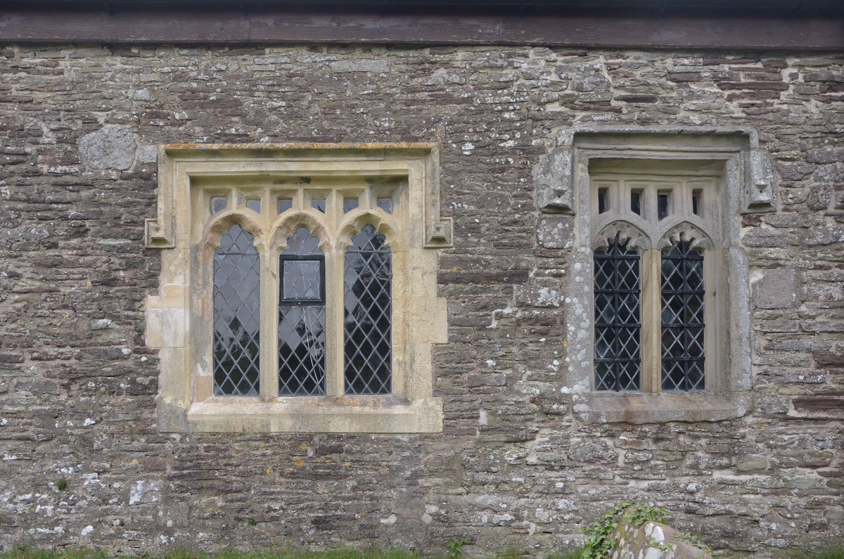 This is a church the Victorians missed… or almost missed. They changed one window. Can you spot the new one?...6/6 #heritage  #church  #eglwys