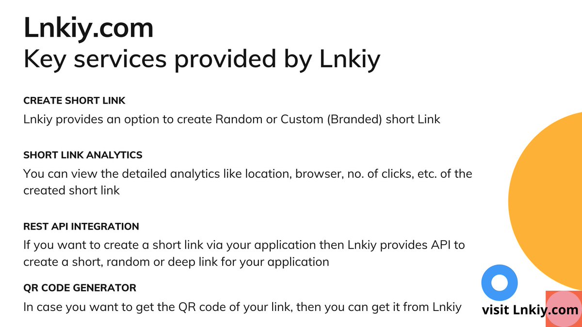 SrRohitSingh's tweet photo. Lnkiy provides you various services apart from creating the short link, have a look at those services at https://t.co/1BSRgxvZVU
#urlshortener #Lnkiy #shortlink #arraycode #DigitalMarketing #business #InternetMarketing https://t.co/zAmiYXvy7L