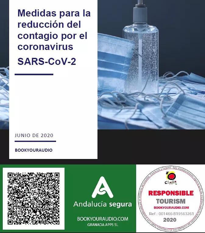 En la Alhambra YA SE PUEDEN UTILIZAR LOS RADIOGUIAS para las visitas guiadas en grupo, siempre q se cumplan las medidas de higiene y seguridad... Como así lo hace BOOKYOURAUDIO.
bookyouraudio.com/ProtocoloCOVID…

#RadioGuias #BookYourAudio #VisitasGuiadasAlhambra #Alhambra #GuiasGranada