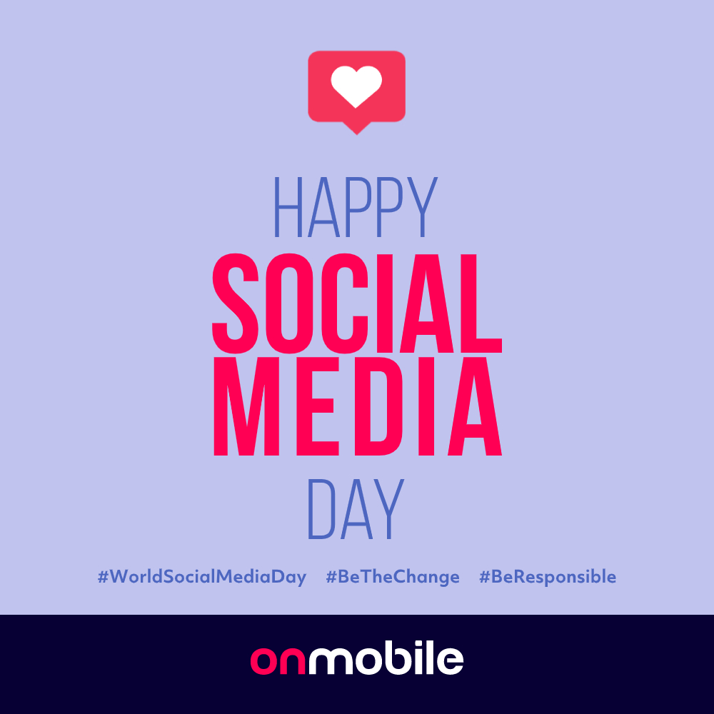 OnMobileGlobal's tweet photo. Cyberbullying, misinformation, and addiction are some of the biggest problems we face on social media platforms now. It's high time that we act upon it and use social media for the greater good. 
#WorldSocialMediaDay #BeTheChange #BeResponsible https://t.co/EUSPD8WgWf