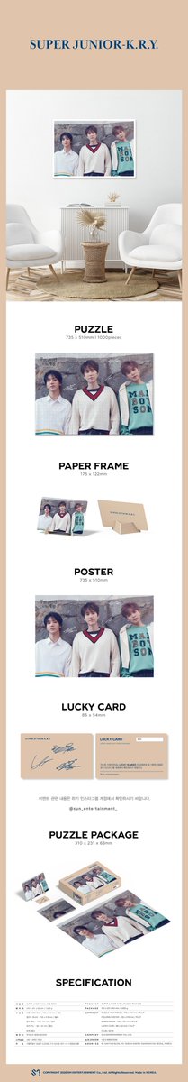 jjangahshopp_go's tweet photo. <help rt> #jjangah_GO 
Super Junior KRY - Puzzle Package Malaysia Group Order 

RM 130

Version Available 
Group Ver 
Yesung 
Kyuhyun 
Ryeowook 

No 2nd payment needed 

Local Shipping Fee RM 9 WM // RM 15 EM

Release date 7/8/2020

#SuperJuniorKRY https://t.co/vUoCrUBkOI