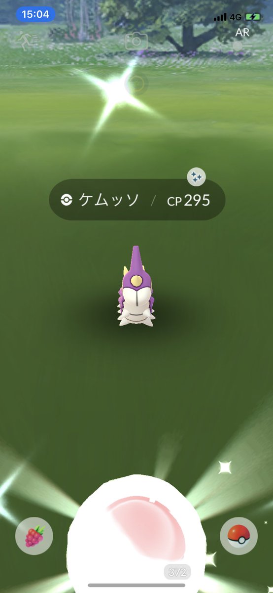 Kenjitchi على تويتر 今日もケムッソありがとう ポケモンgo ケムッソ色違い