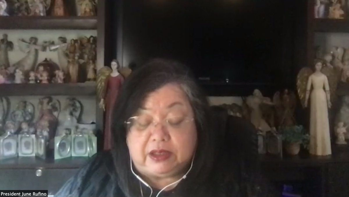 maracepeda Professional Artist Managers Inc. president June Rufino ...