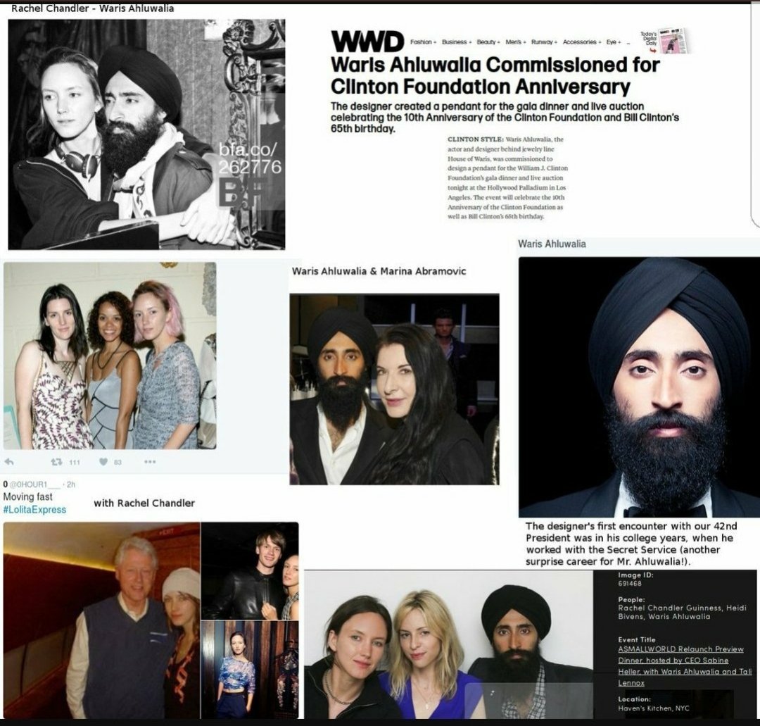 Dan blocked me for asking about his co worker at the secret service Waris Ahluwalia. The pic of Bill is of Bill on Air Fu*k one,Ron Burkles plane. Burkle is in the Epstein flight logs. Burkle bailed out Weinstein. Clinton was accused by 4 on Air F 1. https://twitter.com/trebillion/status/1169854996646510594?s=19