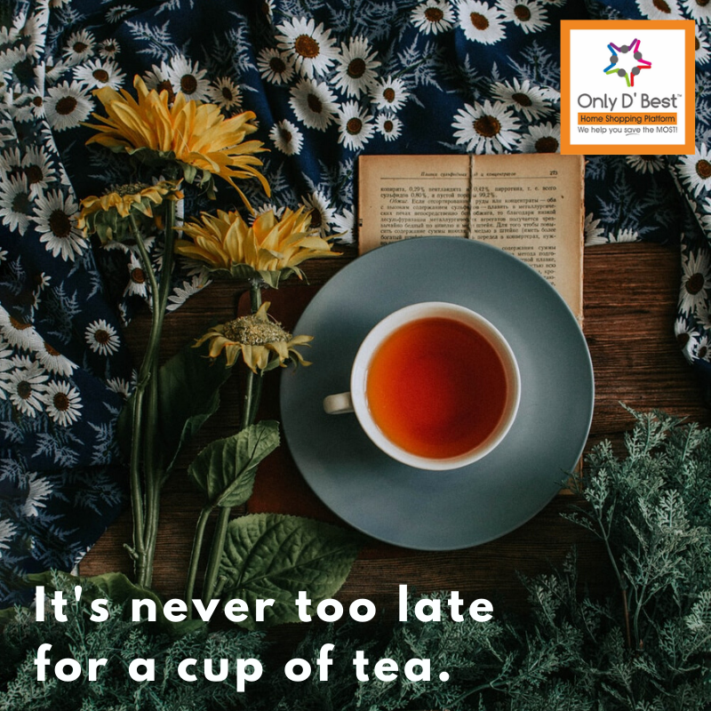 onlydbestindia's tweet photo. It's never too late for a cup of tea.

https://t.co/rO6j0LhRF3

#tea #teatime #teadrink #teaaddict #tealovers #OnlyDBest https://t.co/X4ZtJfWLQF