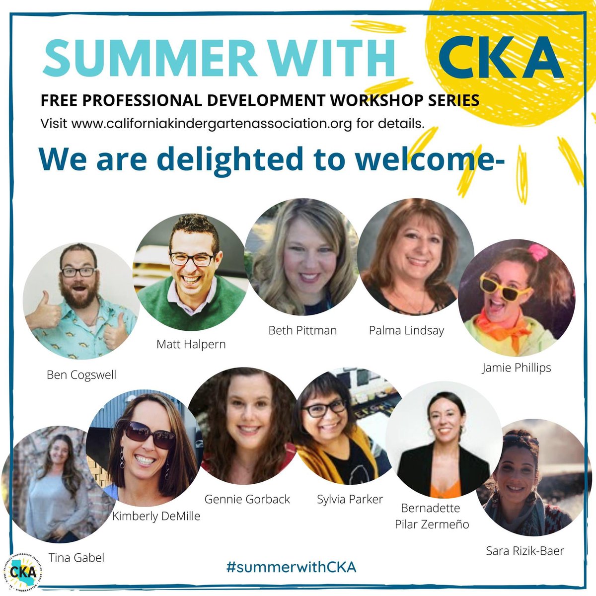 Checkout the 💥FREE 💥@CKAstaff Professional Development ☀️Summer Series! Click on the link for more info on each session! #summerwithCKA #PDW #professionaldevelopment
californiakindergartenassociation.org/professional-d…

#wearecue #mbcue #k2cantoo #seesawchat #alisalatrong