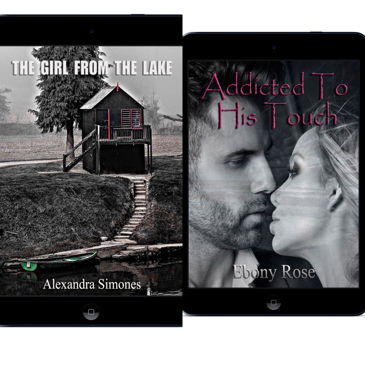 all_covered's tweet photo. Addicted To His Touch, a contemporary romance novel by @EbonyRose_Auth is available for only 99p on kindle. 
The Girl from the Lake, a psychological thriller by @alexand31800505 is available for only 99p on kindle. #Kindle #Amazon https://t.co/4ijtwSRM1l