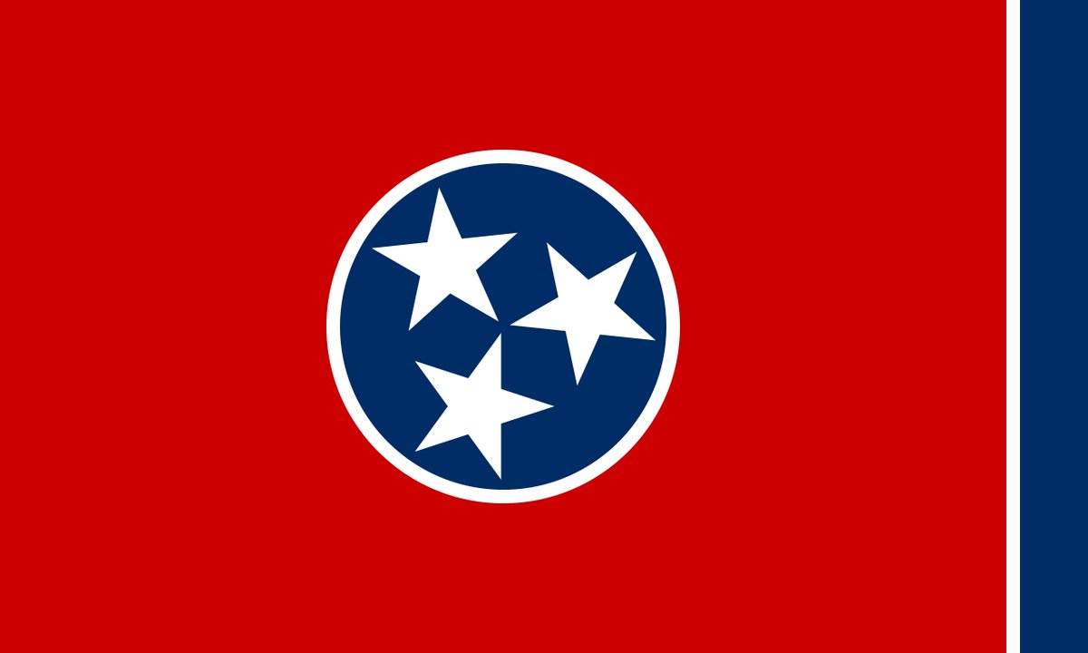 10 yrs ago I was in Nashville, TN. I thought the flag flying over the Capital building was pretty walked up and asked the first person that walked out: "What do the three stars on the flag symbolize?" Instant reply:"The three parts of the State. East, Central and West" 10