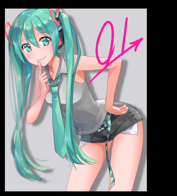 お題箱より『リンちゃんみたいなベルトした短パン履いてるミクちゃん』描きました?シャツイン具合が甘かった事をお許しください?

お題箱はこちら?https://t.co/eDaRMfl30c 