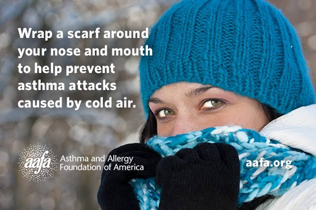 before working out.4. Wear a mask or scarf over your face to warm the air you breathe in.ASTHMA IS NOT CURABLE...ASTHMA IS NOT A DEATH SENTENCE...ASTHMA CAN BE MANAGED VERY VERY WELL..."ASTHMA + COLD + COVID 19 = VERY BAD COMBO"STAY SAFE...R.I.P RT For Awareness!