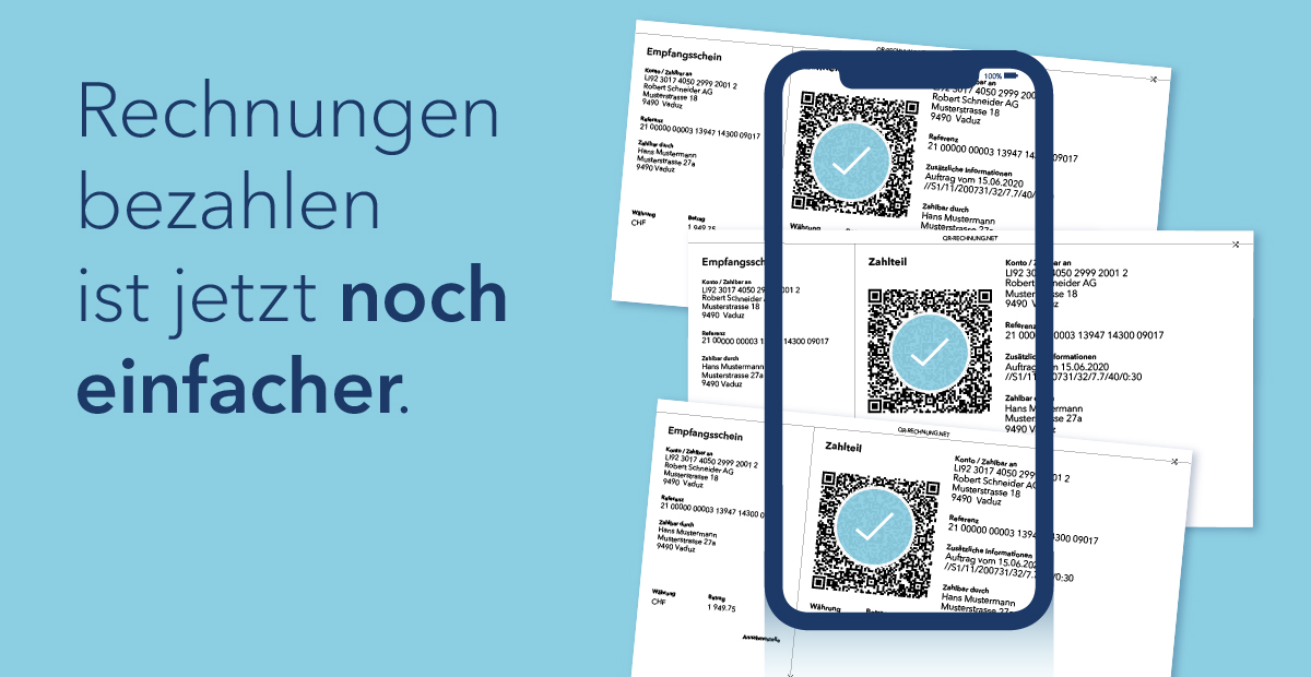 Es ist so weit: Heute wird im Schweizer #Zahlungsverkehr die #QRRechnung eingeführt. VP Bank Kunden können per sofort ihre QR-Rechnungen komfortabel scannen und profitieren zudem von spannenden e-banking-Features wie #Multiscan und #Multipay: vpbank.org/NOlM50AkEdo