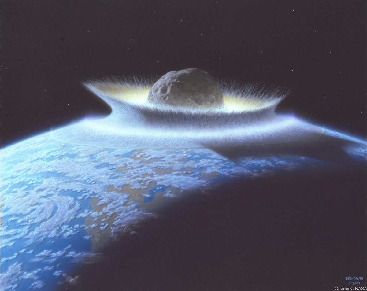 Luis Alvarez, received the 1968 Nobel Prize in Physics for his research in elementary particle physics. However he is probably more famous for publishing the theory that the dinosaurs became extinct after an asteroid collided with Earth 65 million years ago.

#AsteroidDay