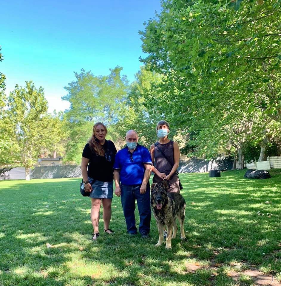 AdoptaK's tweet photo. Ray, Gouco y Bill, todos jubilados de la Guardia Civil, están de enhorabuena😊😊😊, han sido adoptados y ya se encuentran con su nuevas familias 👏🏻👏🏻👏🏻😁😁😁
Feliz jubilación compañeros 😘😘😘😘
#Ray #Gouco #Bill
#GuardiaCivil
#PonUnK9EnTuVida https://t.co/sluxrb9if7