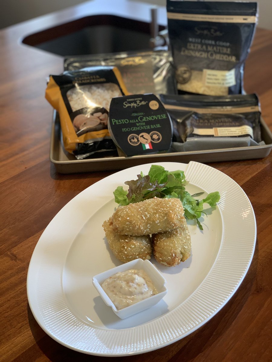 Cheesy potato croquettes with ham recipe video SimplyBetterDS Neven Maguire Scoopnest