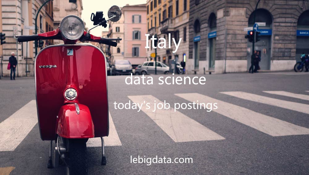 Data Science Jobs in Italy #datascience #italy #datajobs lebigdata.com/datascience/jo…