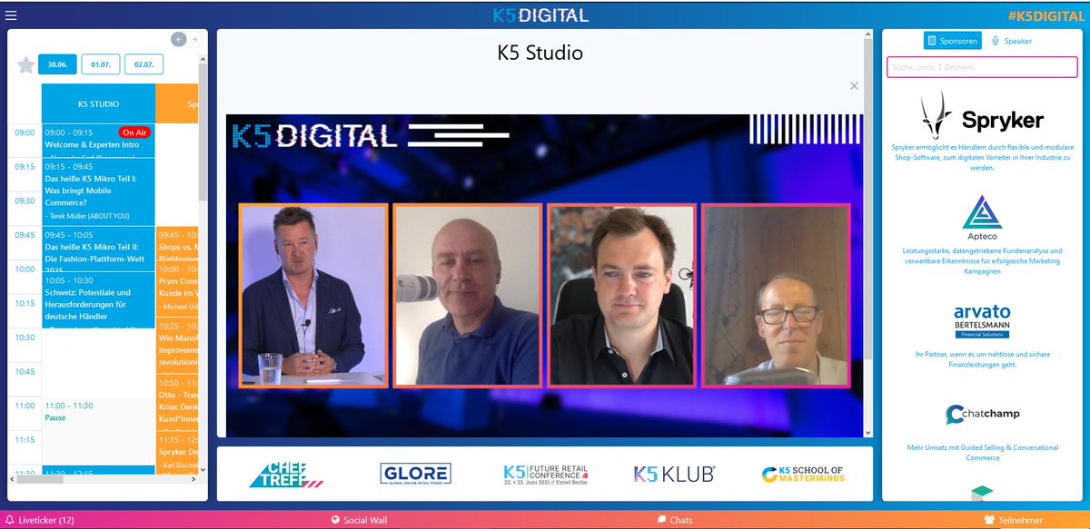 iPoss's tweet photo. So isses: Alles kann, nix muss! @supergraf @SvenRittau @jkrisch @thlang #eComm4ever #K5digital https://t.co/DR9lQHHmEU