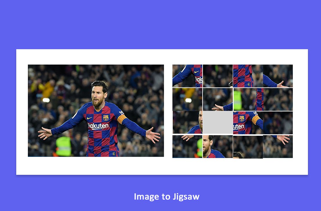 thesupercoder2's tweet image. Can you write a script that converts the uploaded image into a jigzaw puzzle, allow the movement of pieces to complete the puzzle
Submit your code here 
thesupercoder.com/test-details.p…
#HTMLCSSJS #ReallyToughOnes #thesupercoder