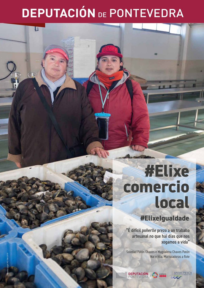 turisriasbaixas's tweet photo. É necesario poñer rostro e darlles voz a todas esas grandes mulleres que traballan no campo, no mar e na horta e contribúen a que #RíasBaixas teña unha gastronomía de excelencia.
Á hora de mercar, #ElixeProdutoLocal e #ElixeIgualdade
👉 https://t.co/A5QWMlPGc1 https://t.co/FM8Bwd30s5