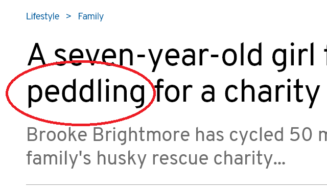 Visit_Wakefield's tweet photo. News: 7 year old girl sells stuff
#speling
https://t.co/HDtccHxMUP https://t.co/7X2UNdQDcm