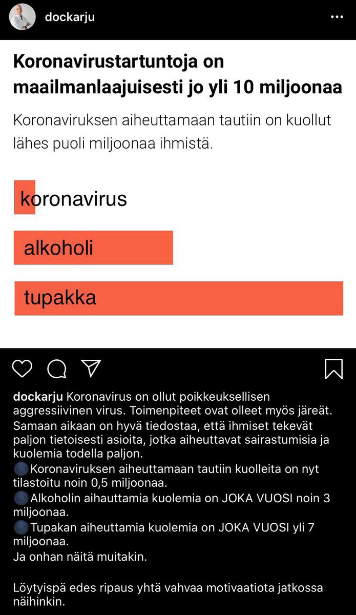 Koronaa on torjuttu tehokkaasti. Miten #alkoholi ja #tupakka ym. kanssa on onnistuttu?