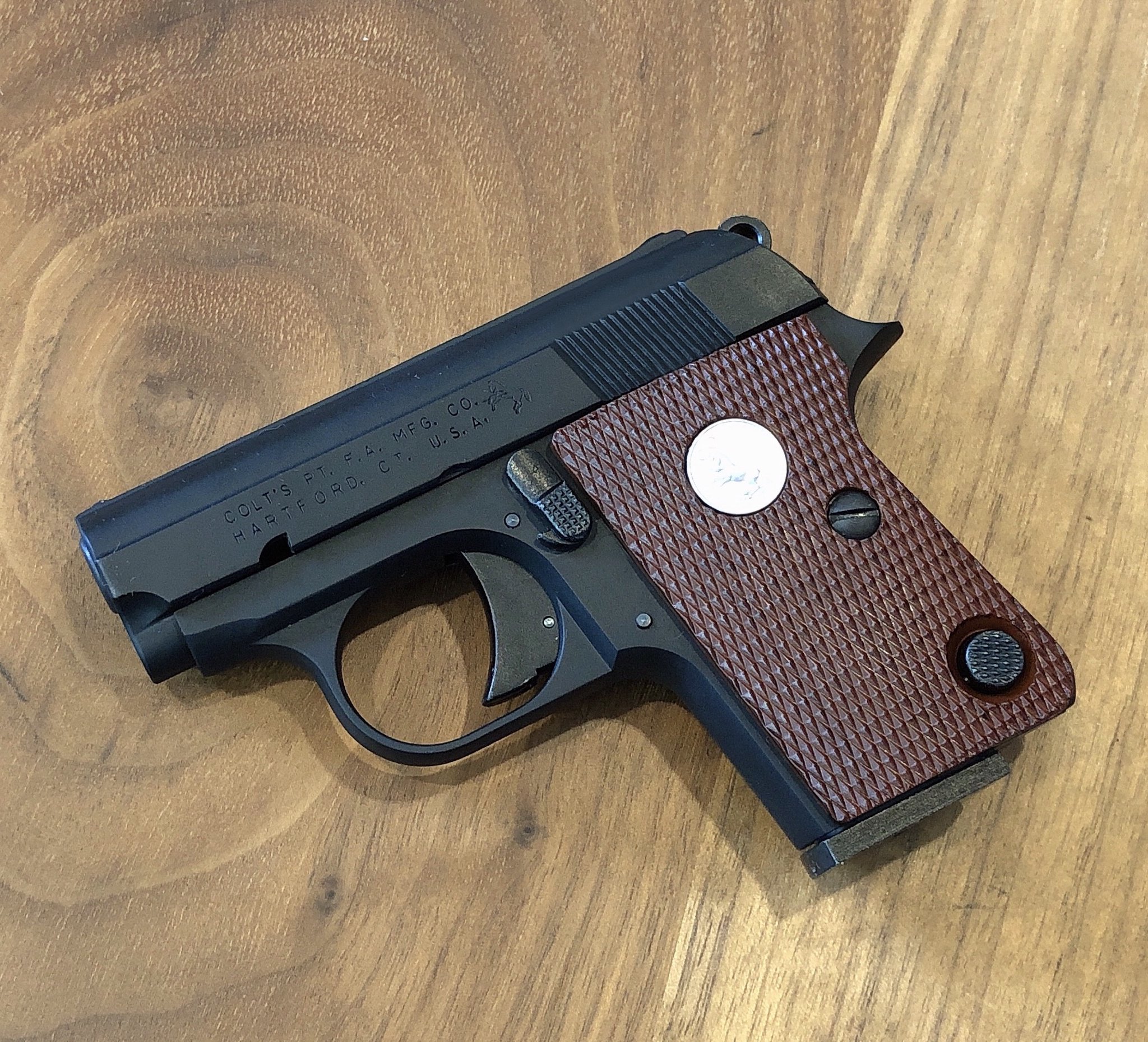 マルシンコルト25オートWディープブラック モデルガン新品未発火