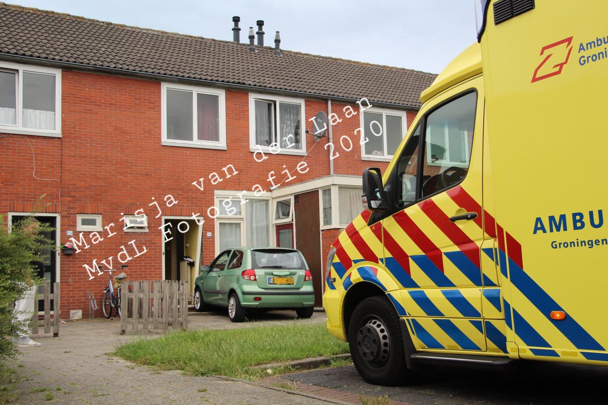 Melding ongeval Goeman Borgesiusstraat Hoogezand