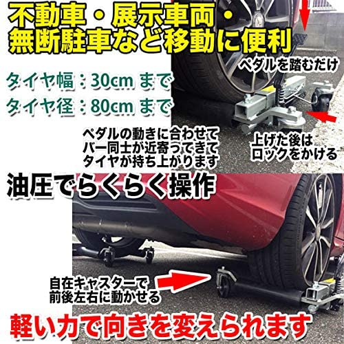Hirotaka Manabe En Twitter 車の移動に便利 油圧式カードーリー 耐荷重680kg 2台セット 油圧ジャッキ ホイールドーリー ゴージャッキ 車移動 New Life Store T Co 776jyeoli3 Amazonjpより