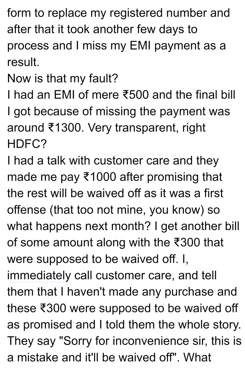 killlxv's tweet photo. Okay @HDFC_Bank , let's talk. @NeerajHDFCBank @SpeakUp_IN @FinMinIndia @RBI @TOIIndiaNews 
Since HDFC is so customer friendly, how about we put an end to this common malpractice?
#bankingombudsman 
#retweetuntiltheynotice
#consumercare https://t.co/kxIDhkMW3r