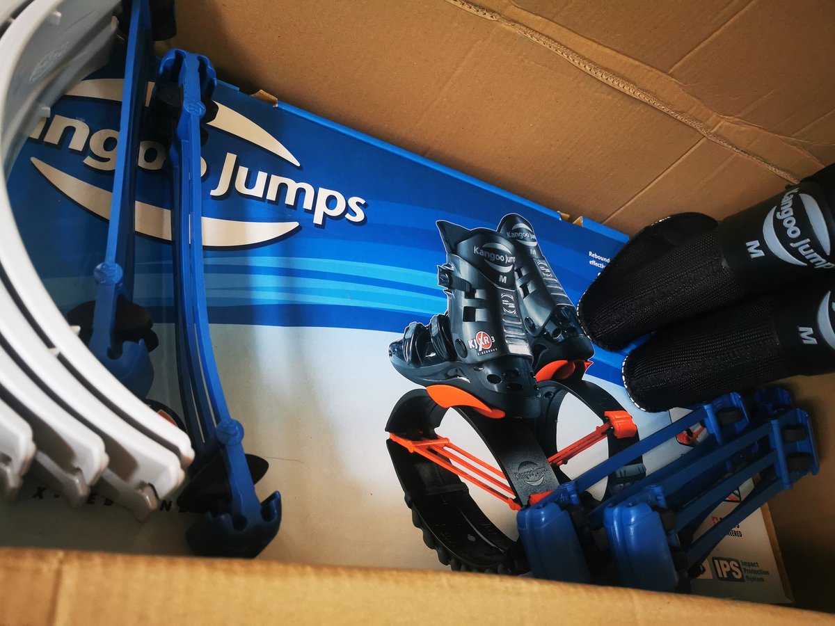 flowfitness17's tweet photo. ✨KANGOO BOOTS AVAILABLE ✨
Maintenance day & New Boots!!
Let me know if you are interested in hiring the boots for £20 in July and all your online classes will be available for FREE.
#hire #kangoojumps #funkybounce #Health #fitness #wellbeing #wales #confidence @flowfitness17 https://t.co/BFUquZJO6d