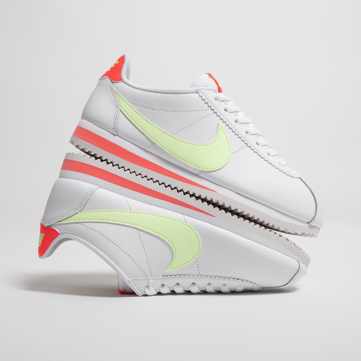 neon nike cortez