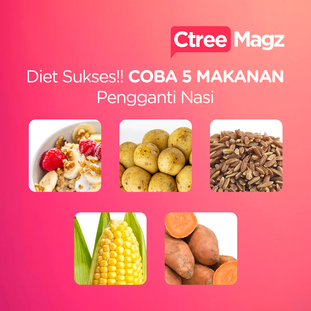 ctreemagz's tweet photo. ⁣Diet gagal terus? 😪⁣
Mungkin kesalahan ini kamu lakuin?!⁣
⁣
Ganti menu diet sehat kamu dengan nasi merah, kentang, jagung, ubi, atau oatmeal.⁣
⁣⁣⁣⁣
#CtreeMagz #OneStopInformation #CtreeMagzArticle #dietsukses #dietsimple #pejuangdietsehat #penggantinasi #dietsehat https://t.co/LFjoztvLKu
