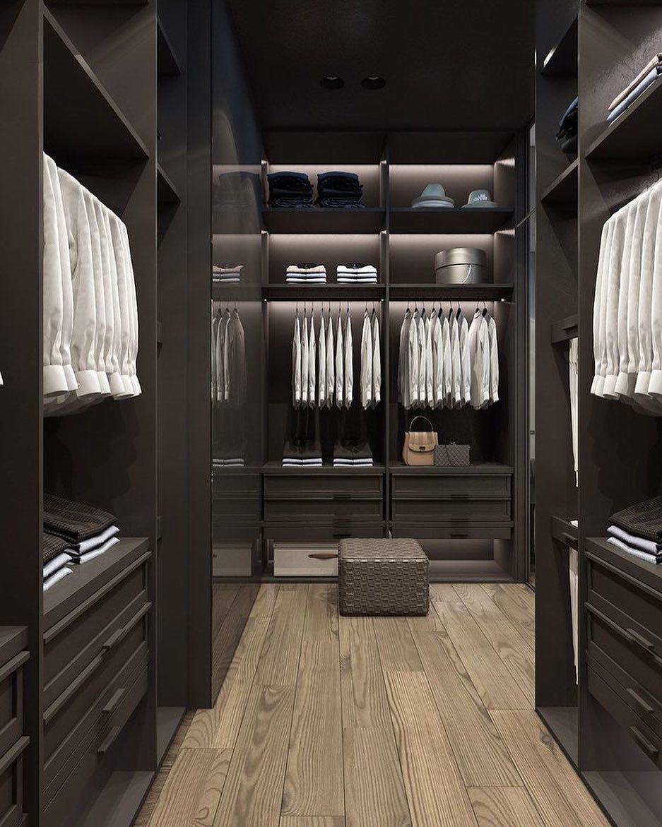 A sophisticated walk-in closet for the gents. 

#luxuryhomes #luxuryhome #luxuryhomedesign #luxuryhomedecor #luxuryhomesforsale #luxuryhomespecialist #luxuryhomebuilder #luxuryhomesmiami #LuxuryHomeforSale #luxuryhomebuilders #luxuryhomefurniture #luxuryhomemagazine #luxuryhomes