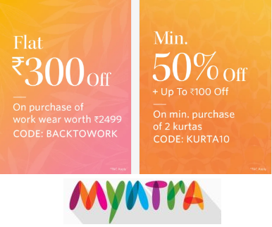 indcoupons_com's tweet photo. #Myntra Buy #Clothes with Min 50% Off and Flat Rs. 300 Off Grab #Offers Here 👉 https://t.co/5NgcqI8WJp
✅Apply #Coupon Codes: BACKTOWORK  or KURTA10
For More Offers: https://t.co/QORbzPjtA7
.
.
.
.
.
#sale #fashion #shopping #womenwear #menswear #womensfashion #mensfashion https://t.co/b4ZF04msOl
