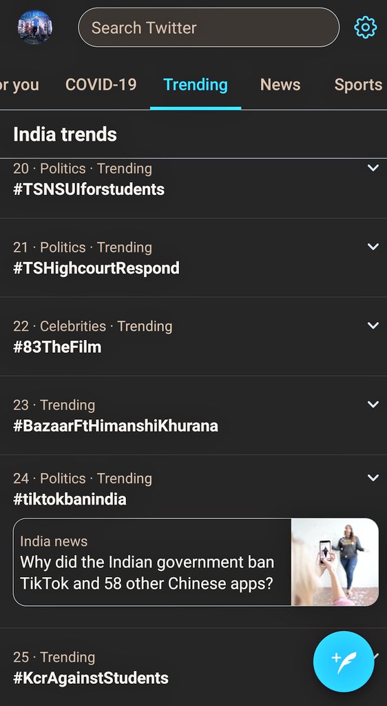 Sumanth0909's tweet photo. Getting trend at no.20 ,21 and 25
Wake up @SabithaindraTRS 
@trspartyonline @TelanganaCMO 
#kcrAgainstStudents 
#TSHighcourtrespond 
#TSNSUIforstudents 
@VenkatBalmoor https://t.co/ZTVyEAXnXL