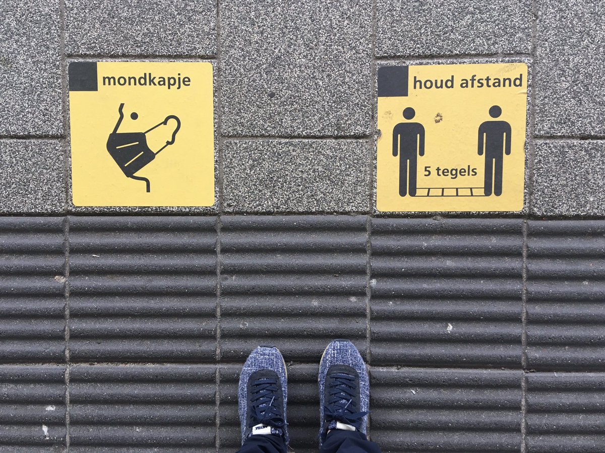 For the first time since March 10, 2020 back to <a href="/bredauas/">Breda University of Applied Sciences</a> by #publictransport. Nice new pictograms! <a href="/NS_online/">NS online</a>
