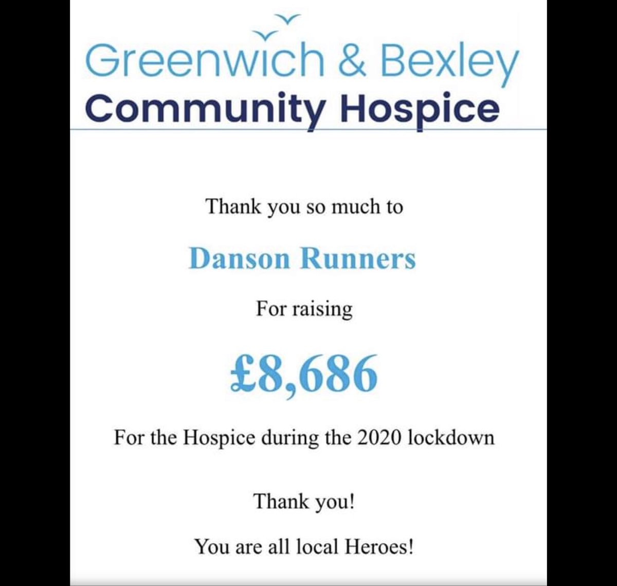 Danson Runners tweet media