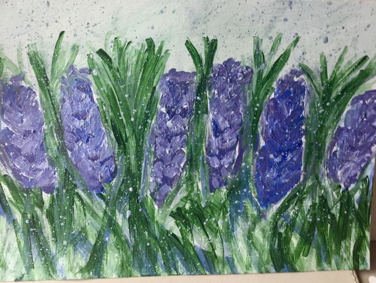fet_nenagh's tweet photo. #ArtChallenges continue with #KillaloeBallinaFamilyResourceCentre #art & #craft groups. "Lavender in the Field", with a technical twist the #splattereffect. Fantastic pieces! ππ¨ππ #CommunityEducation. Full details on the @TipperaryETB FB/Insta Pages. https://t.co/8G2vv8UwSE