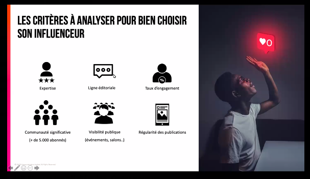 AnnieLichtner's tweet photo. Quels sont les critères à analyser pour bien choisir son influenceur ? en Live ce matin #lewistalk sur l'influence B2B 
1- Le taux d'engagement 
2- sa ligne éditoriale 
3- régularité des publications ... 
 @ChanPerco #LBDW #influence #MarketingDigital https://t.co/An4UVbwR3N