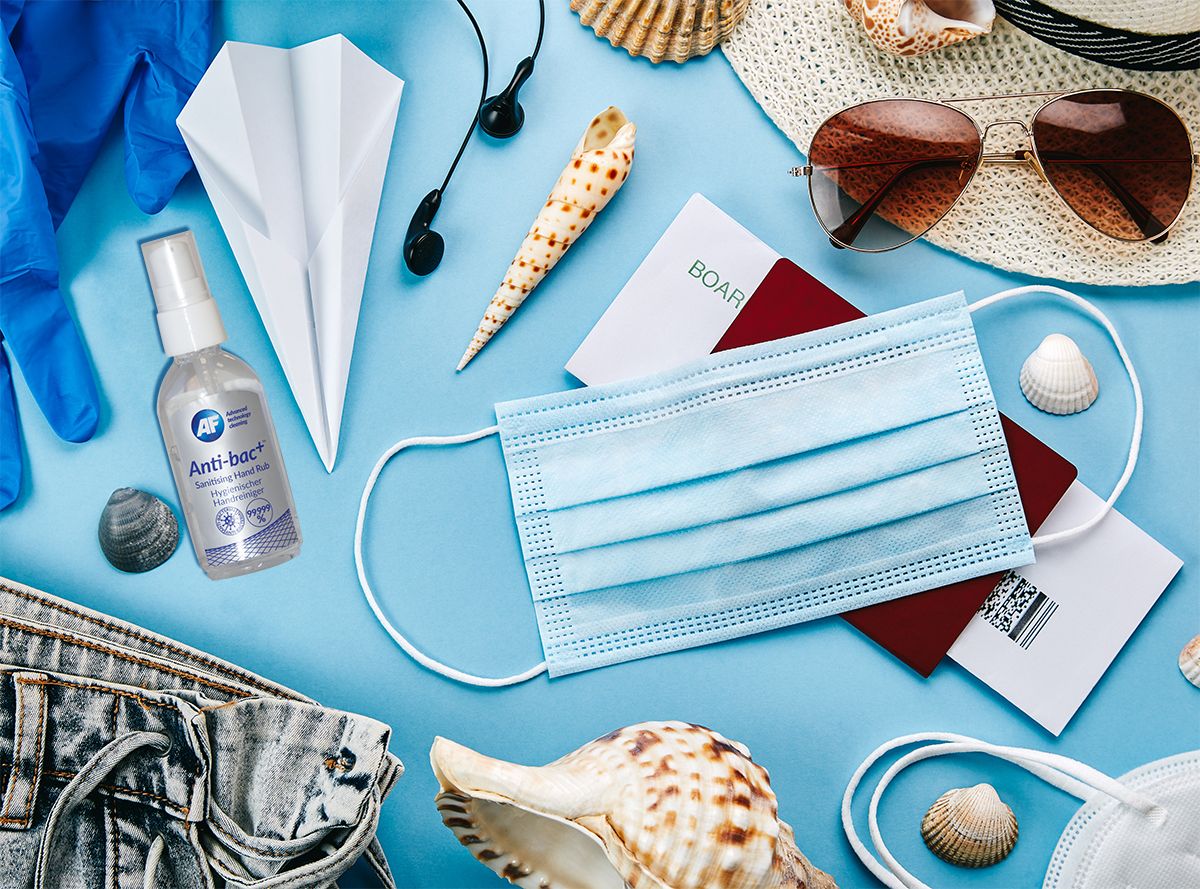 AFInternational's tweet photo. Carry AF Anti-bac PLUS your essentials and stay sanitised wherever you are.
🎒50ml
70% alcohol content
🦠Kills up to 99.999% bacteria & viruses*
https://t.co/bpGlm9gcFG
#KillingIt #CleanRoutine #BackToWork #AFEssentials #TravelTuesday #PlusFactor https://t.co/F5TvSDqAxI