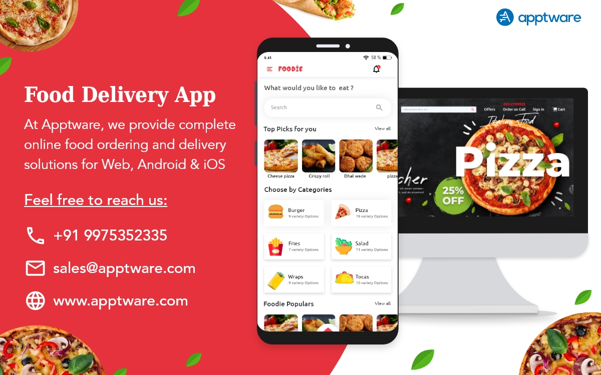 ApptwareIndia's tweet photo. Create an amazing on-demand food delivery service app,Bring your business offline to online.
#fooddeliveryservice #restaurant #ecommerce #onlineDelivery https://t.co/m4x5Z0a3Gp