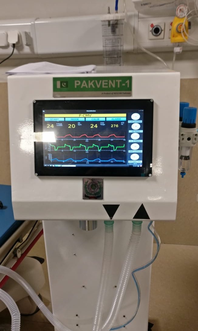 AdeelAhmedSays's tweet photo. “Made in Pakistan” Ventilator #PAKVENT-1 was developed jointly by Pakistan Engineering Council (PEC), PMO & Pakistan Ordnance Factories (POF).
It will be delivered shortly for operation usage where needed most.
A great step forward in #Tech by Pakistan under @ImranKhanPTI https://t.co/3HhD01aRV6