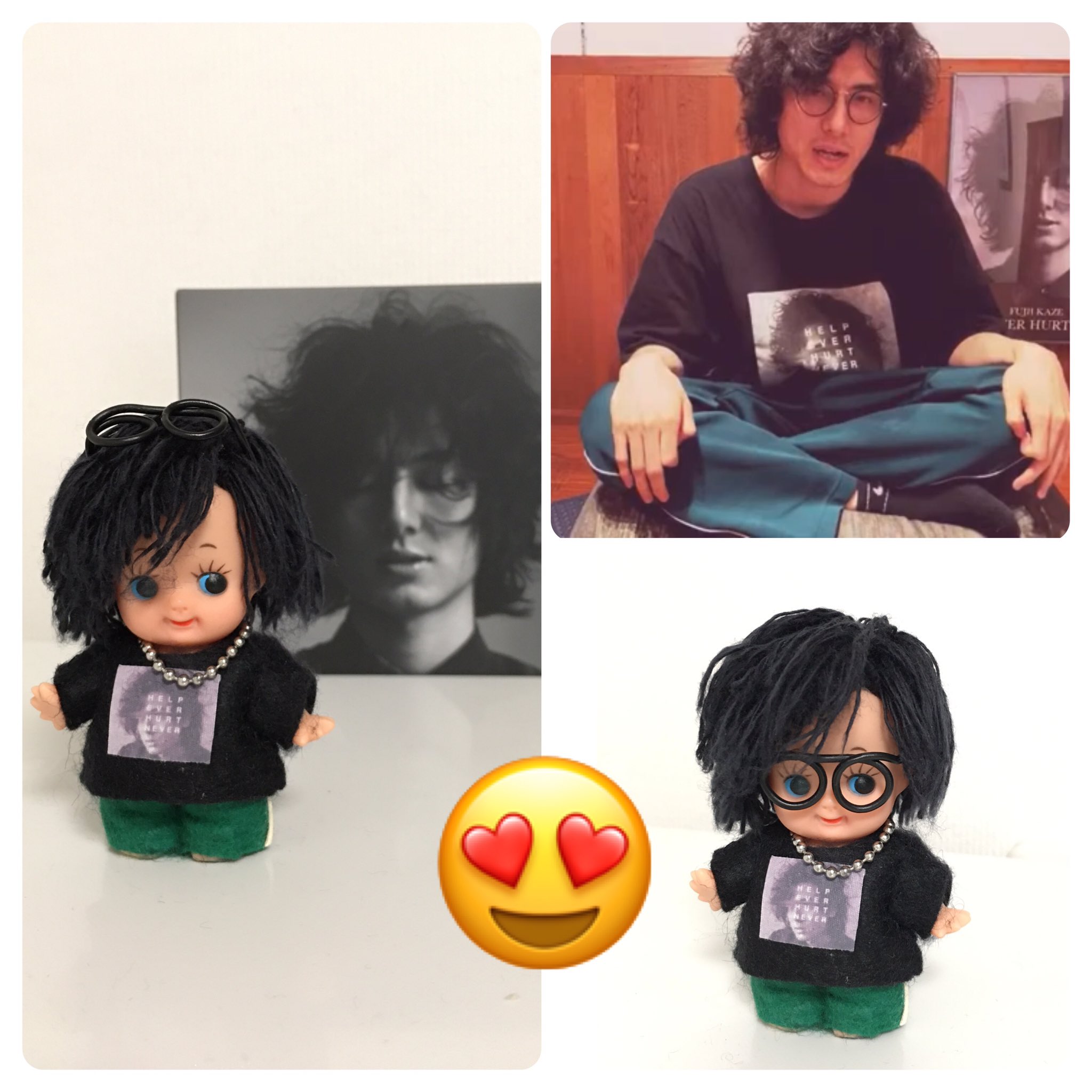 Chi Kaze キューピー風さん 風友さんのキューピーさんを見て作りたかった 髪の毛が難しかったけど 何とか完成しました 違うキューピー風さんも作って 並べたいな Fujiikaze 風さん手芸 キューピー人形 T Co Xtqfz4olce Twitter