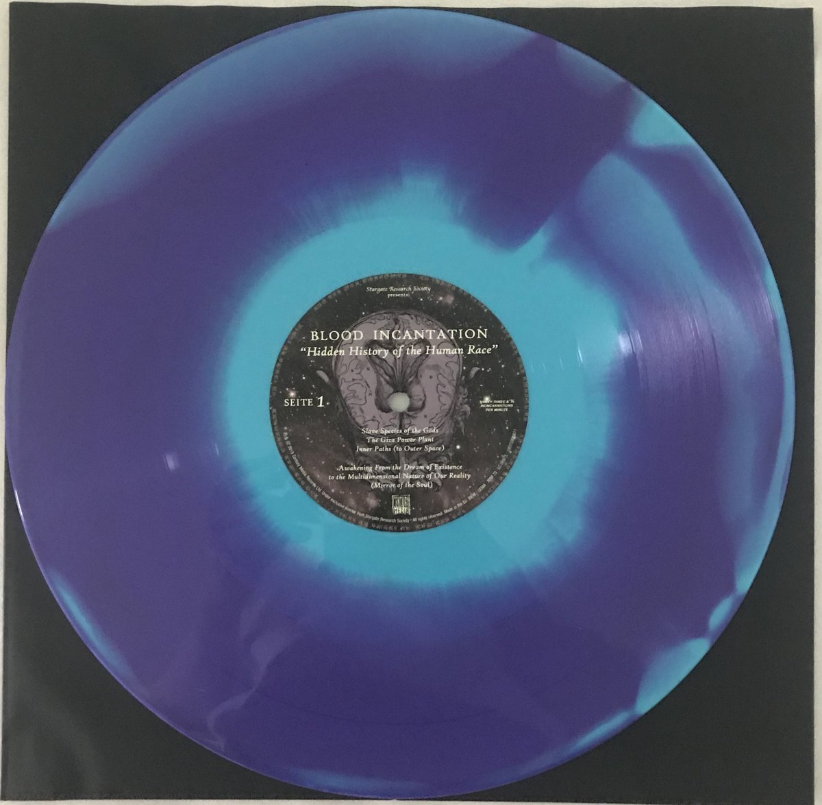 Blood Incantation - Hidden History of the Human RaceIncludes:Hidden History of the Human Race (LP) - Purple/Blue VinylPicturePosterCD DiscBookletRating: 10/10