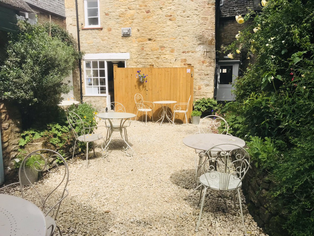 lucystearoom's tweet photo. We are very excited about reopening on July 4th and welcoming our customers back into the tearoom. We will be adhering to government guidelines with socially distanced tables, plenty of hand sanitiser and our usual high standard of cleanliness. #exciting #courtyard #stowonthewold https://t.co/1TCJHHh22P