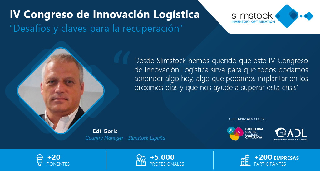 Slimstock_ES's tweet photo. Ya hemos empezado el IV Congreso de Innovación Logística de Slimstock. Más de 5.000 personas de todo el mundo nos están siguiendo, ¡no te lo pierdas! #CIL2020 #LogisticsBuildingFuture @ADL_Logistica BCL https://t.co/IR6KOs9HIq