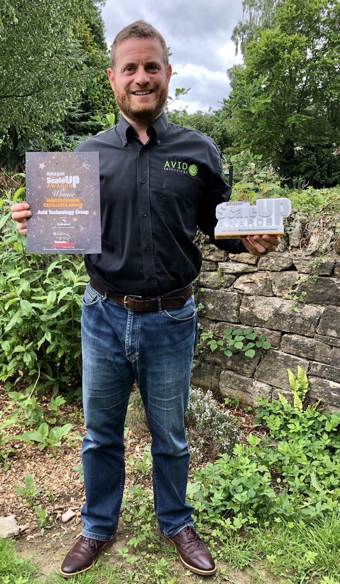 AVIDTechnology1's tweet image. Woo hoo! AVID has won the @BLeaderNews Amazon Scale Up Award for Manufacturing Excellence #cleantech #avidtech #manufacturing #northeastengland