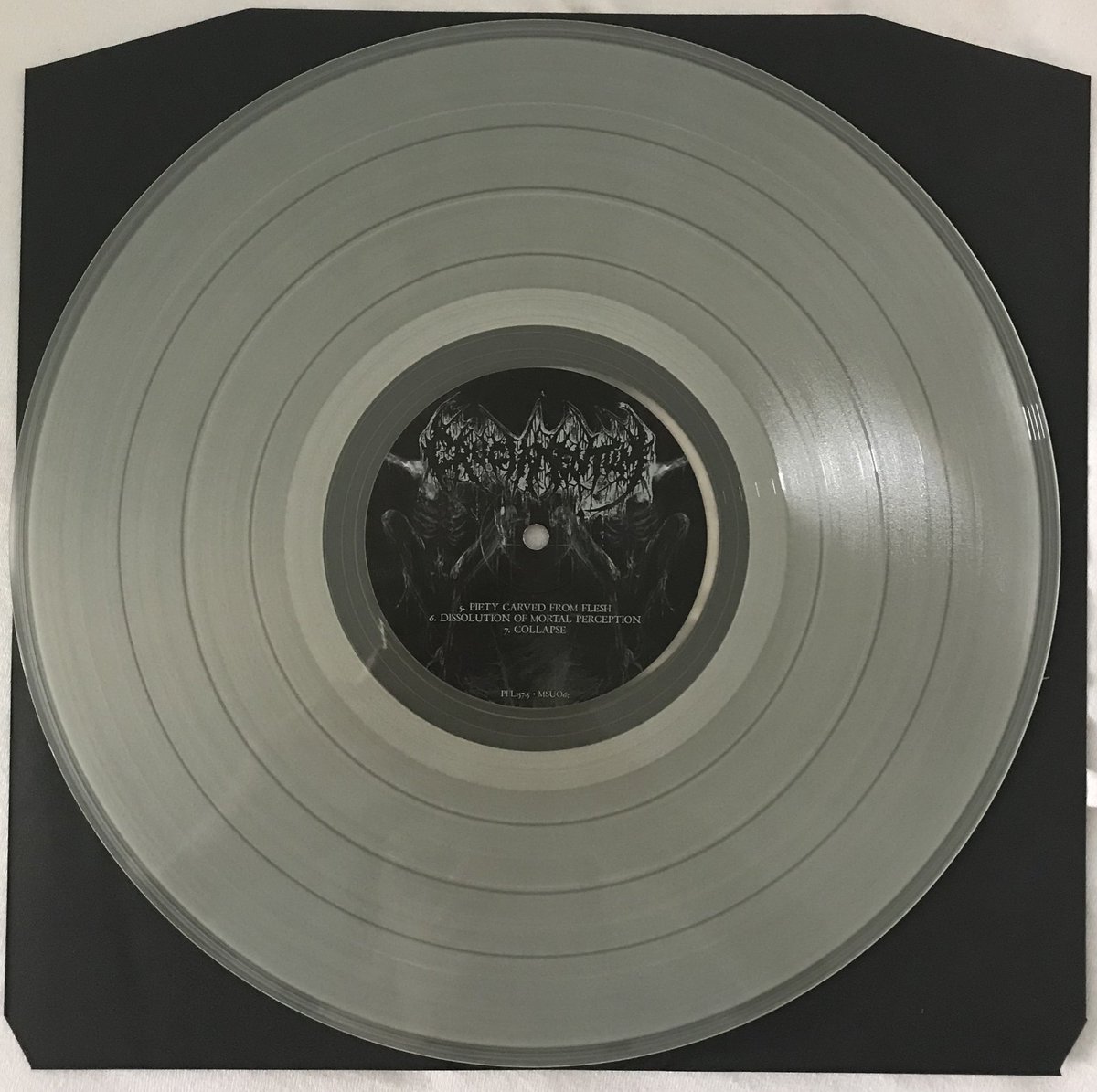 Cruciamentum - Charnel PassagesIncludes:Charnel Passages (LP) - Clear VinylBookletRating: 9/10