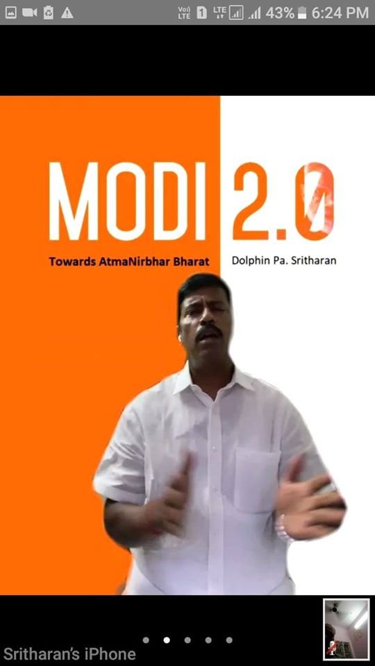 DolphinSrithar's tweet photo. இன்று மாலை வேலூர் மாவட்டம் அணைக்கட்டு சட்ட மன்றத் தொகுதி இளைஞரணி சார்பில் ஏற்பாடு செய்யப் பட்டிருந்த காணொளி நிகழ்ச்சியில் பங்கேற்று மோடி 2.0 முதலாண்டுச் சாதனைகள் குறித்துச் சிறப்புரை ஆற்றினேன். #Modi2 #OneYearOfModi2 @BJP4India @BLSanthosh @HRajaBJP @BJP4TamilNadu @Murugan_TNBJP https://t.co/JyFrI95K7F